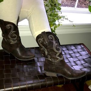 American Rag Dawn Brown Cowboy Boot